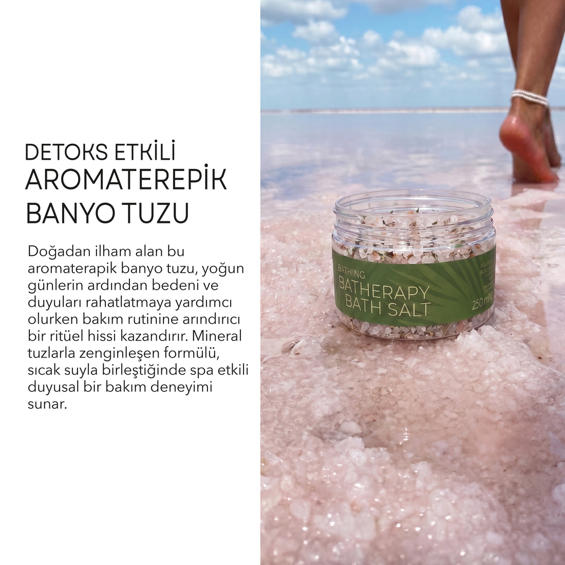 Detoks Etkili Aromaterapik Banyo Tuzu