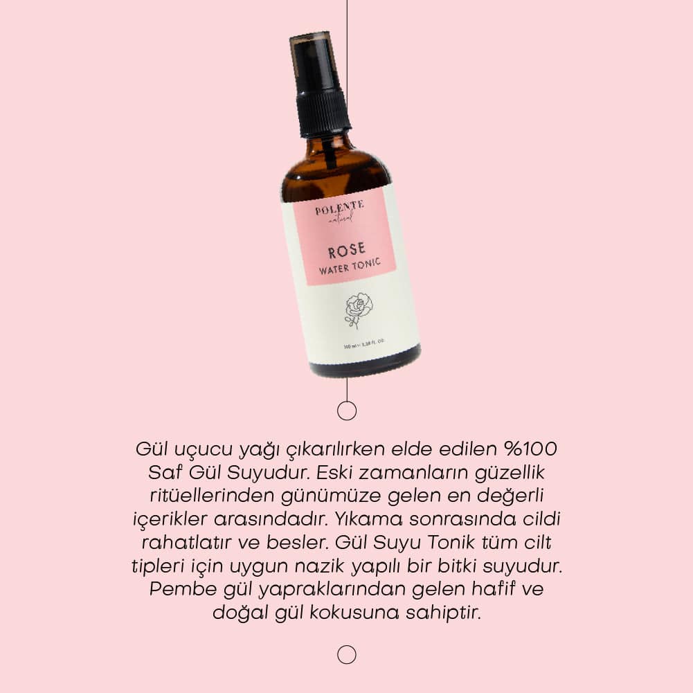 Gül Suyu - %100 Saf Hidorsol (100 ml)