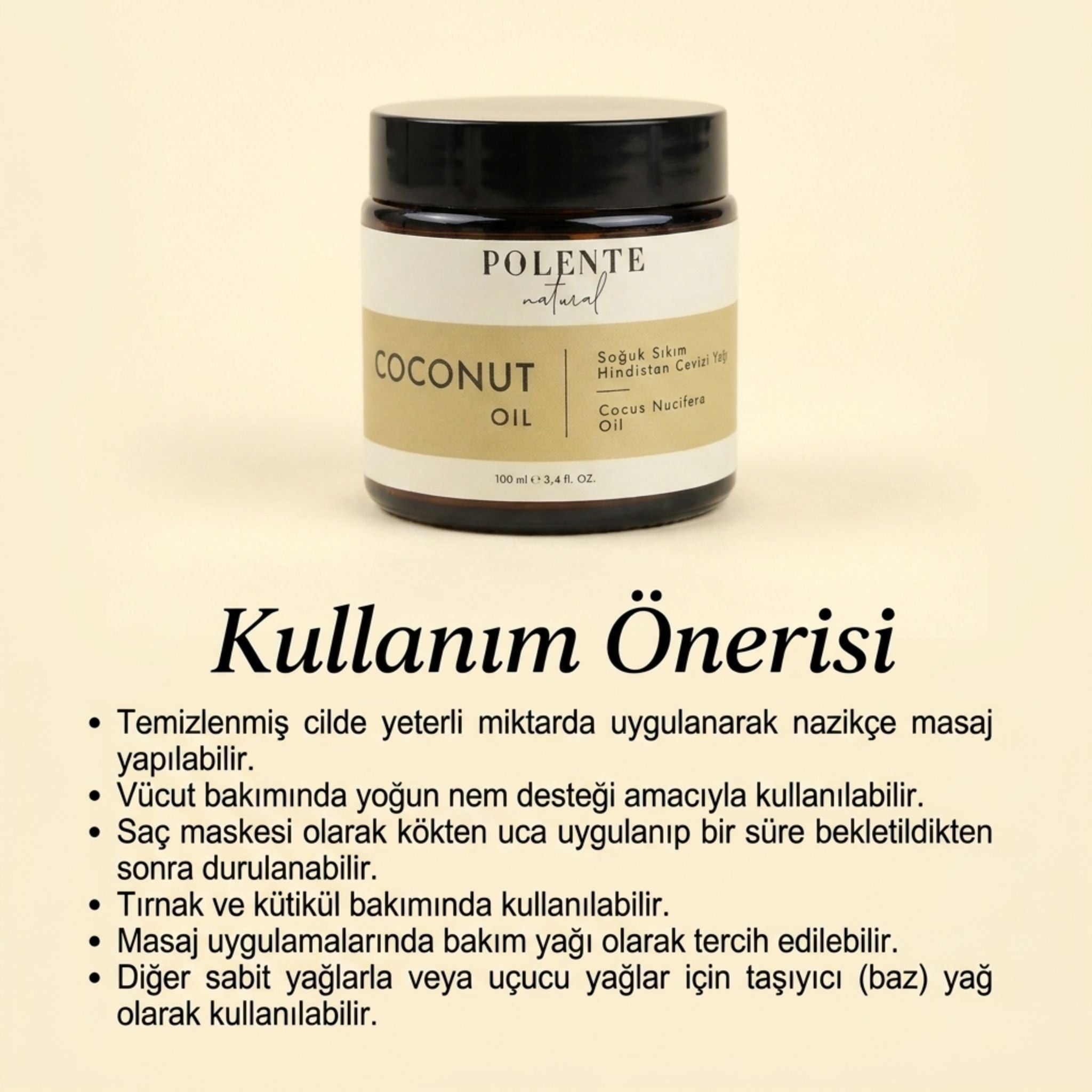Hindistan Cevizi Yağı (100 ml)