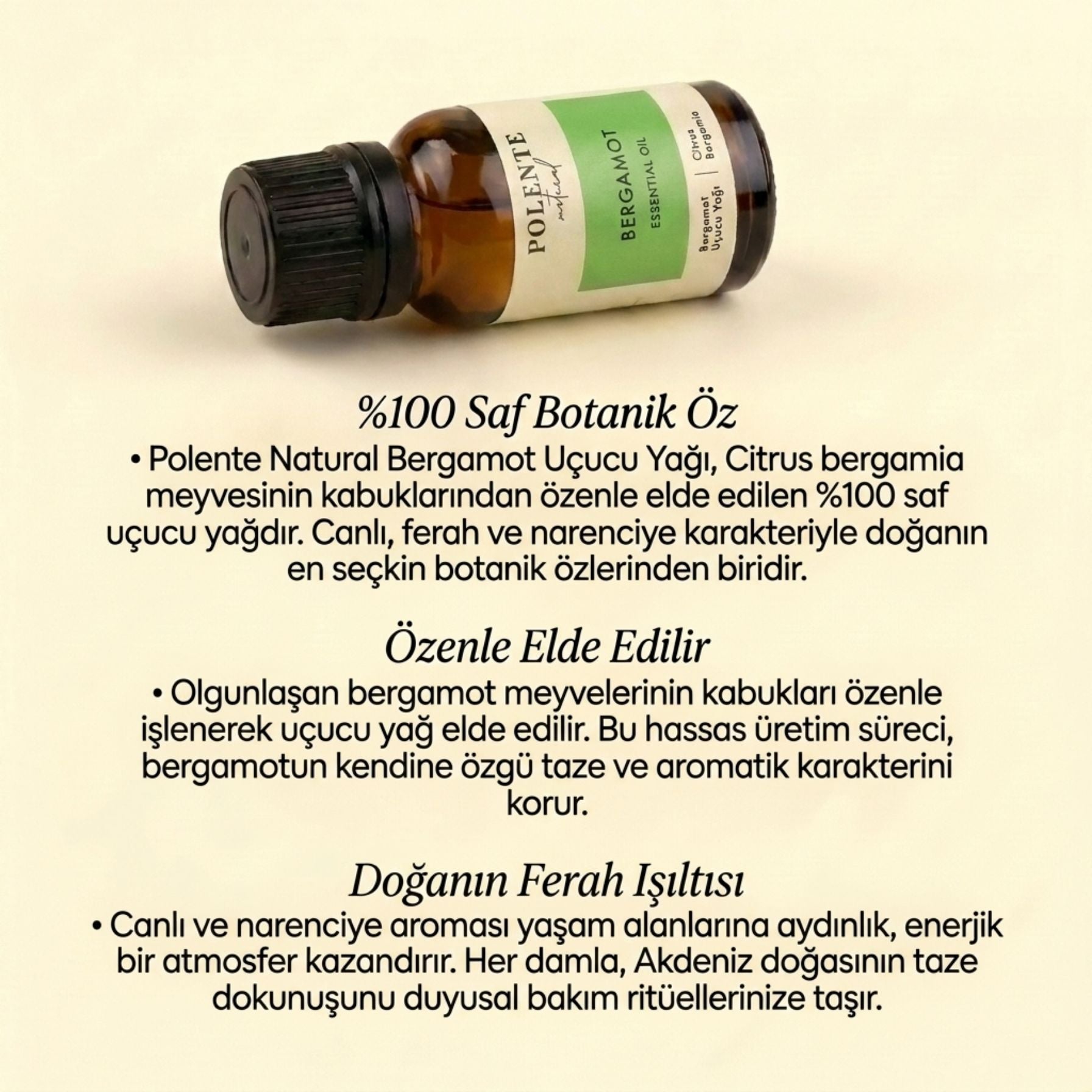 Bergamot Uçucu Yağı (10 ml)
