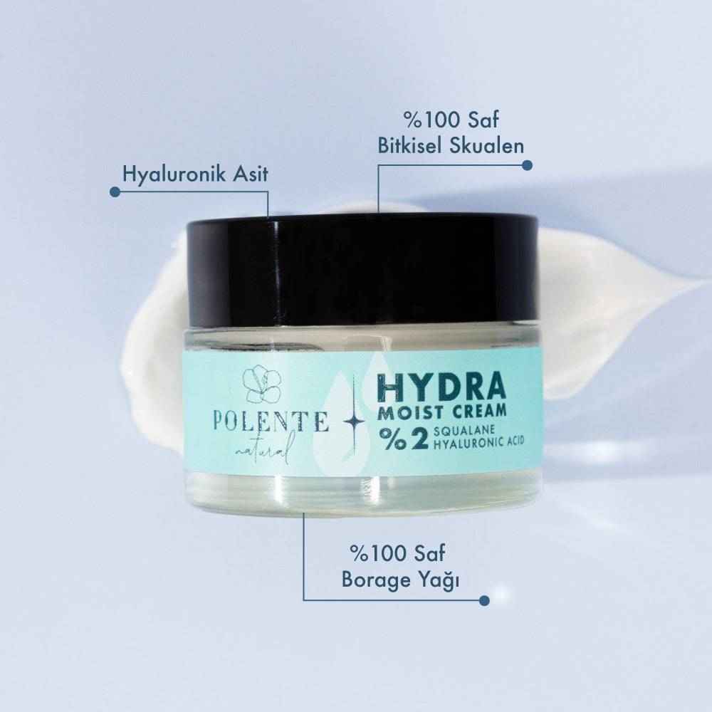 Hydra Moist Serisi INCI etiketi ve içerik listesi detayı