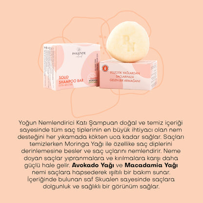 Yoğun Nemlendirici Katı Şampuan / Tüm Saç Tipleri (110 gr)