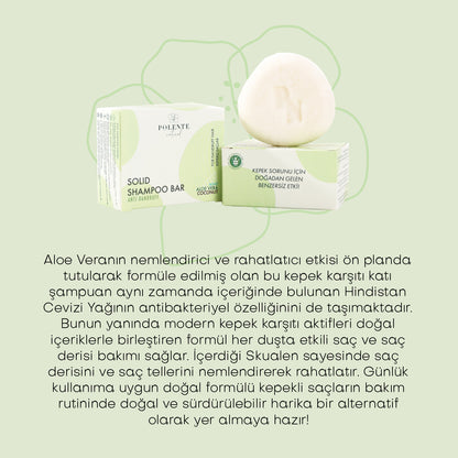 Rahatlatıcı Katı Şampuan / Kepek Karşıtı (110 gr)