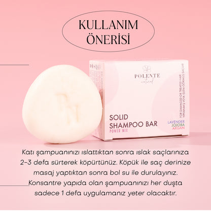 Onarıcı-Besleyici Katı Şampuan/ Yıpranmış-İşlem Görmüş Saçlar (110 gr)