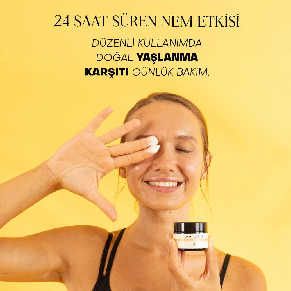 Ölmez Çiçek Kırışıklık Karşıtı Yüz Kremi (50 ml)