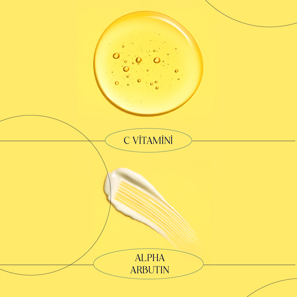 Polente Natural GLOW CREAM - Vitamin C &amp; Arbutin İçeren Aydınlatıcı Leke Kremi (50 ml)