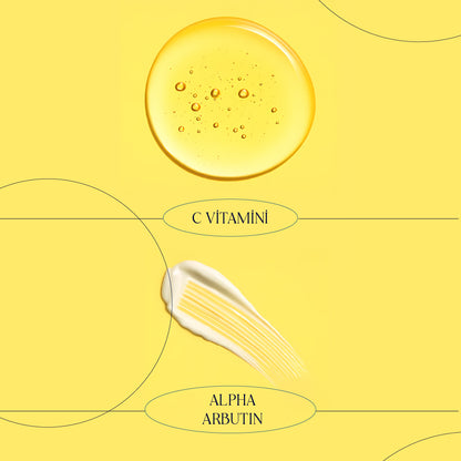 Polente Natural GLOW CREAM - Vitamin C &amp; Arbutin İçeren Aydınlatıcı Leke Kremi (50 ml)