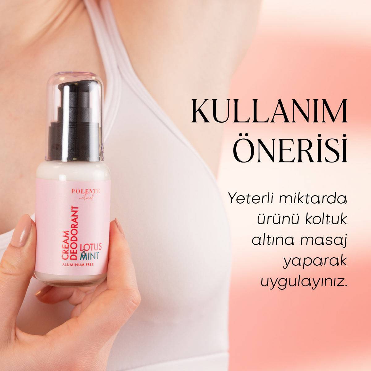 Lotus &amp; Mint Krem Deodorant (50 ml)