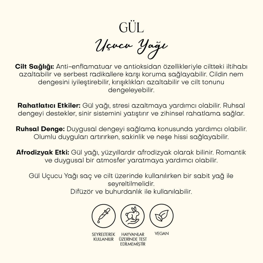 Gül Uçucu Yağı &amp; Gül Suyu - %100 Saf Seri