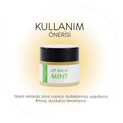 Naneli Lip Balm - Nemlendirici Dudak Kremi (10 ml)