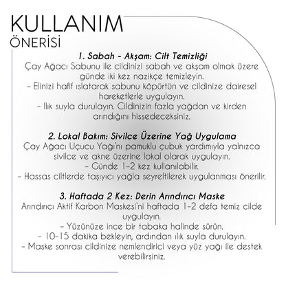 Polente Natural Akne Sivilce Bakımı Kampanyalı Bakım Seti