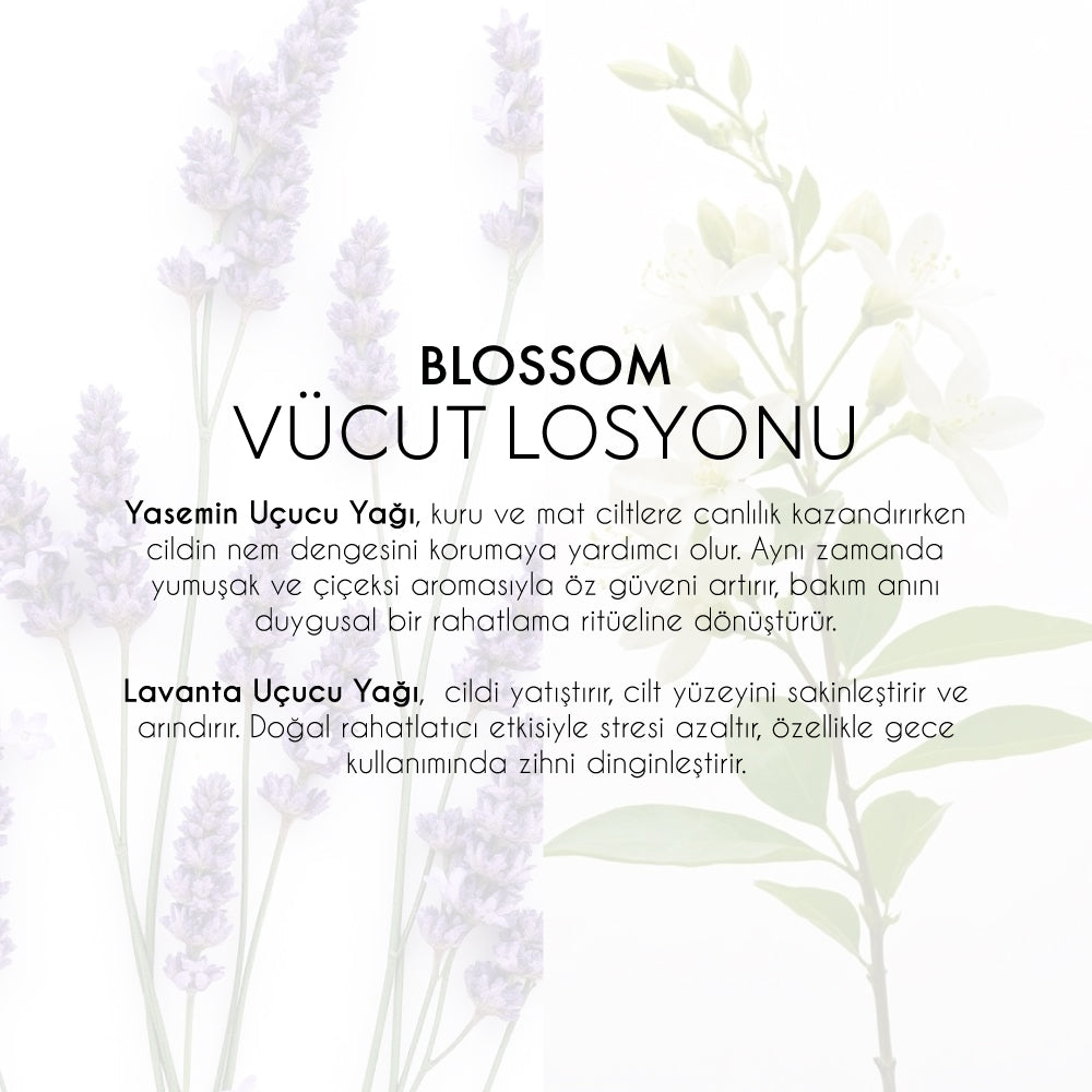 Vücut Losyonu - Yasemin &amp; Lavanta (200 ml)