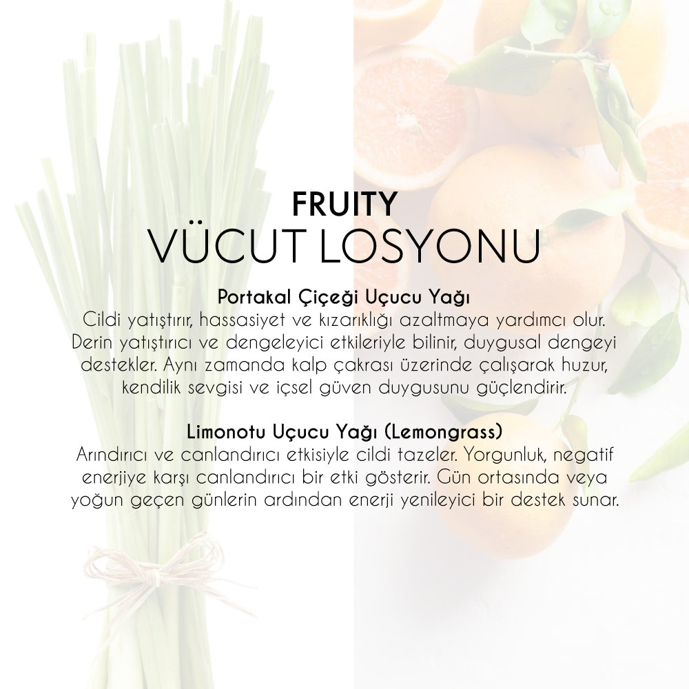 Vücut Losyonu- Portakal Çiçeği &amp; Limon Otu (200 ml)