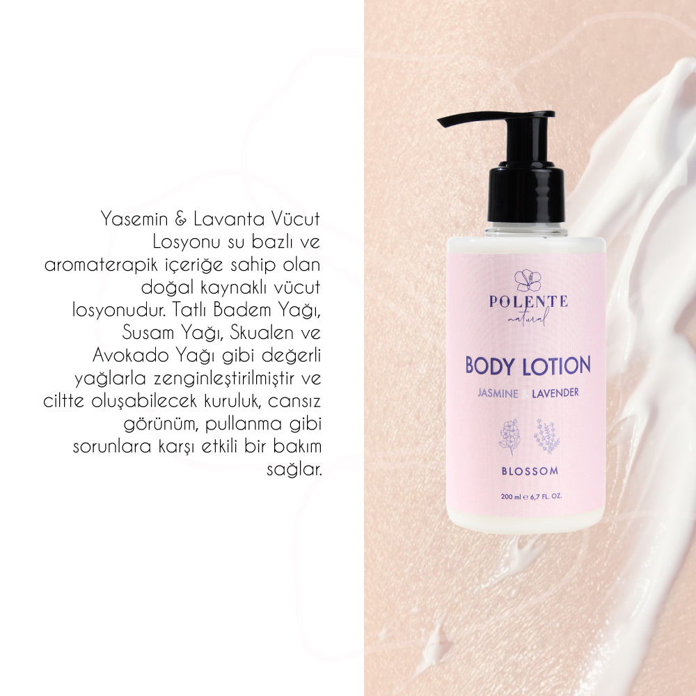 Vücut Losyonu - Yasemin &amp; Lavanta (200 ml)