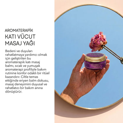 Aromaterapik Katı Vücut Masajı Yağı