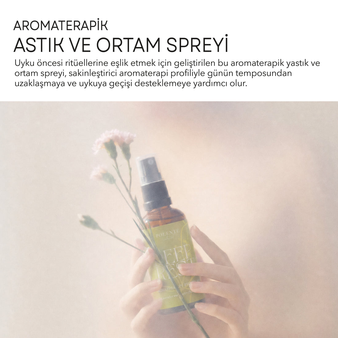 Aromaterapik Yastık ve Ortam Spreyi