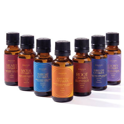 Polente Natural Chakra Ritual Collectıon - 7 Çakra Aromaterapi Yağı Seti