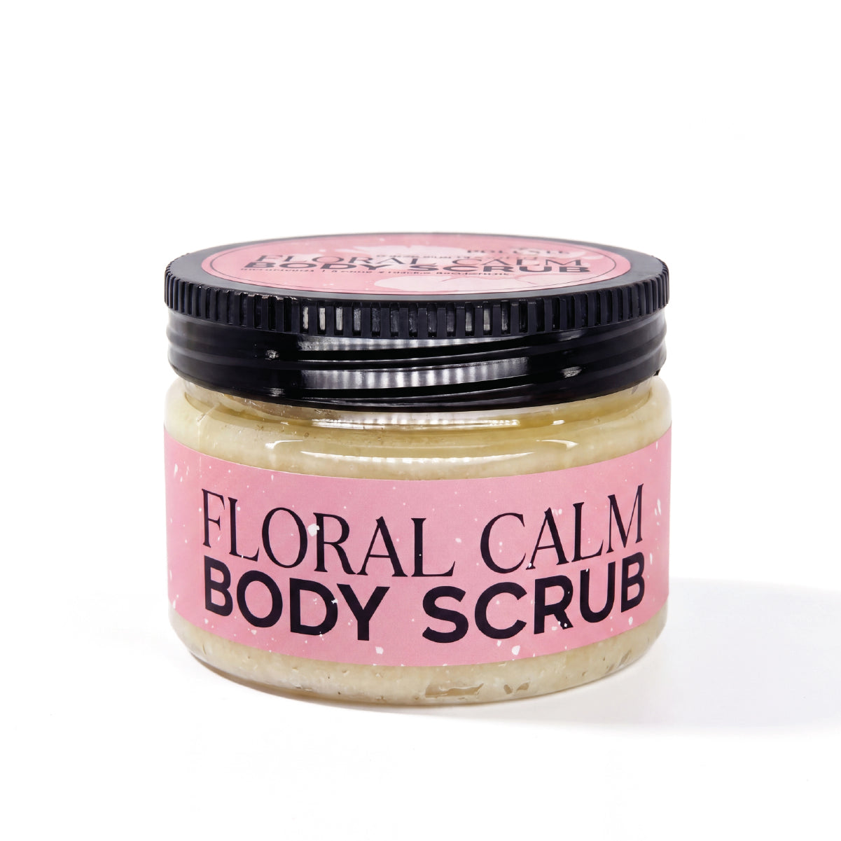Polente Natural FLORAL CALM BODY SCRUB - Çiçek Bahçesi Sakinleştirici Tuz Vücut Peelingi (250 ml)