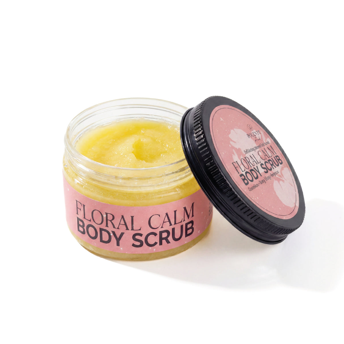 Polente Natural FLORAL CALM BODY SCRUB - Çiçek Bahçesi Sakinleştirici Tuz Vücut Peelingi (250 ml)