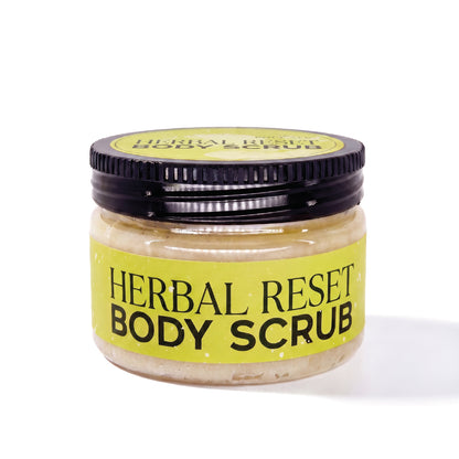 Polente Natural HERBAL RESET BODY SCRUB - Botanik Arındırıcı Tuz Vücut Peelingi (250 ml)