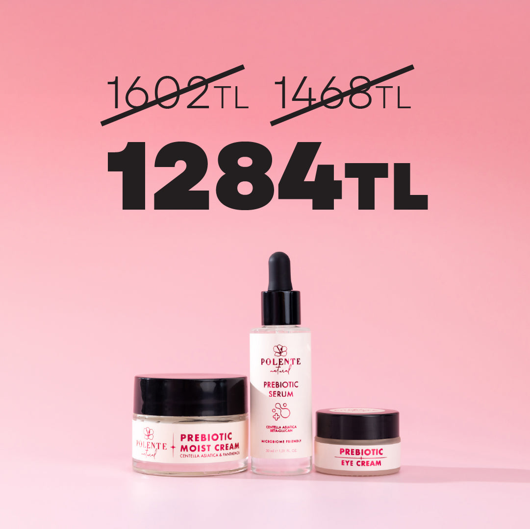 Polente Natural Prebiotic Seri - Yoğun Nemlendirici Bakım Seti