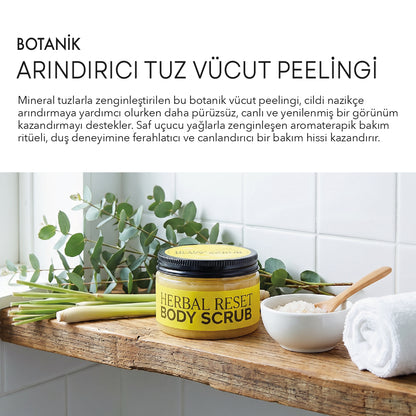 Botanık Arındırıcı Tuz Vücut Peelingi