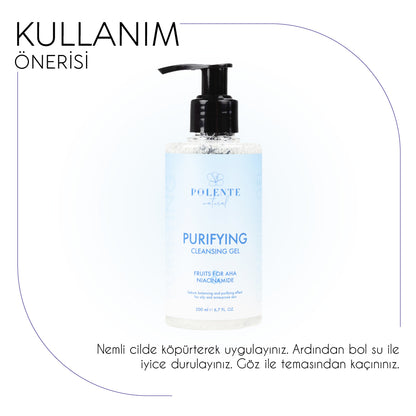 Purifying Cleansing Gel Arındırıcı Yüz Yıkama Jeli / Yağlı ve Akneye Yatkın Ciltler (200 ml)