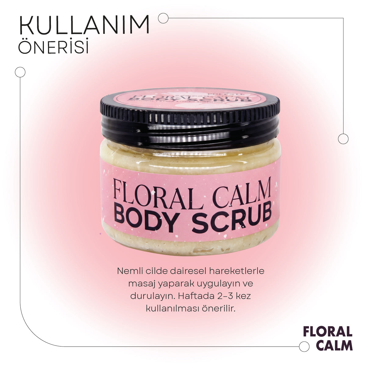 Çiçek Bahçesi Sakinleştirici Tuz Vücut Peelingi
