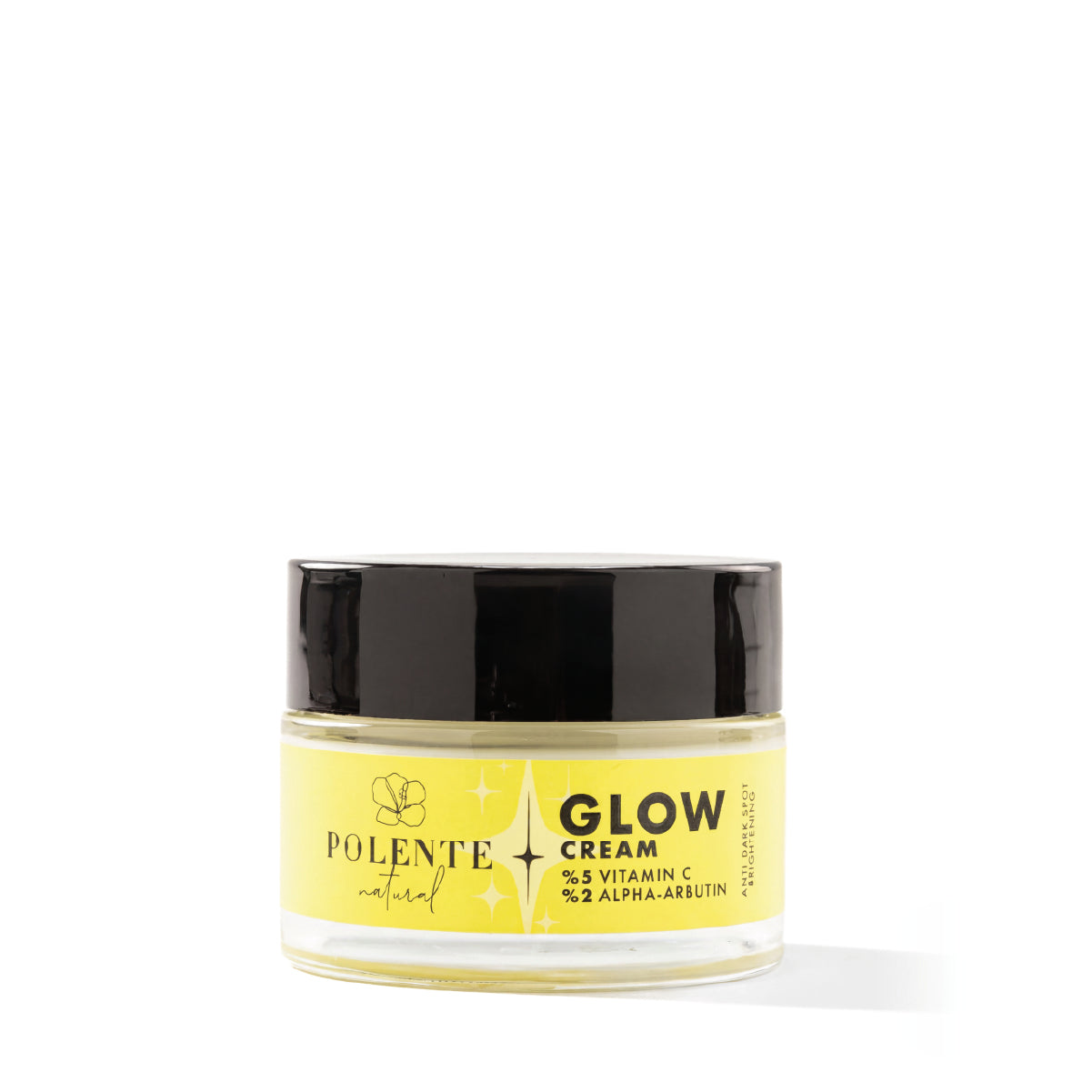 Polente Natural GLOW CREAM - Vitamin C &amp; Arbutin İçeren Aydınlatıcı Leke Kremi (50 ml)