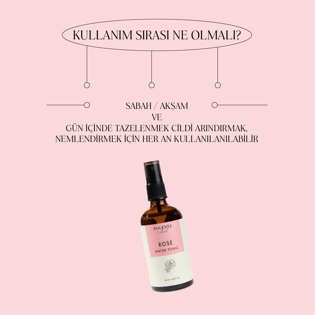 Gül Suyu -  %100 Saf Hidorsol (100 ml)