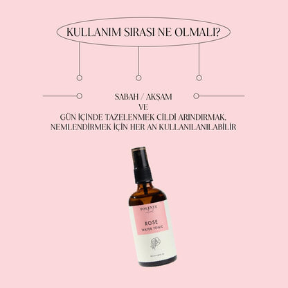 Gül Suyu -  %100 Saf Hidorsol (100 ml)