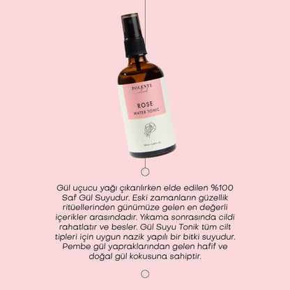Gül Suyu -  %100 Saf Hidorsol (100 ml)