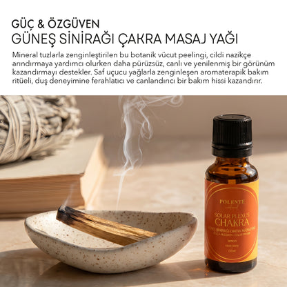Güneş Sinirağı Çakra Masaj Yağı