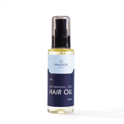 Polente Natural Men Nourishing Hair Care Oil - Erkekler İçin Besleyici Saç Bakım Yağı (100 ml)