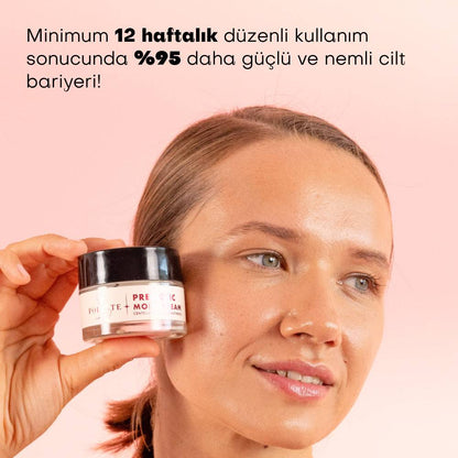 Prebiotic Moist Cream - Cica &amp; Panthenol Yoğun Nemlendirici Prebiyotik Yüz Kremi (50 ml)