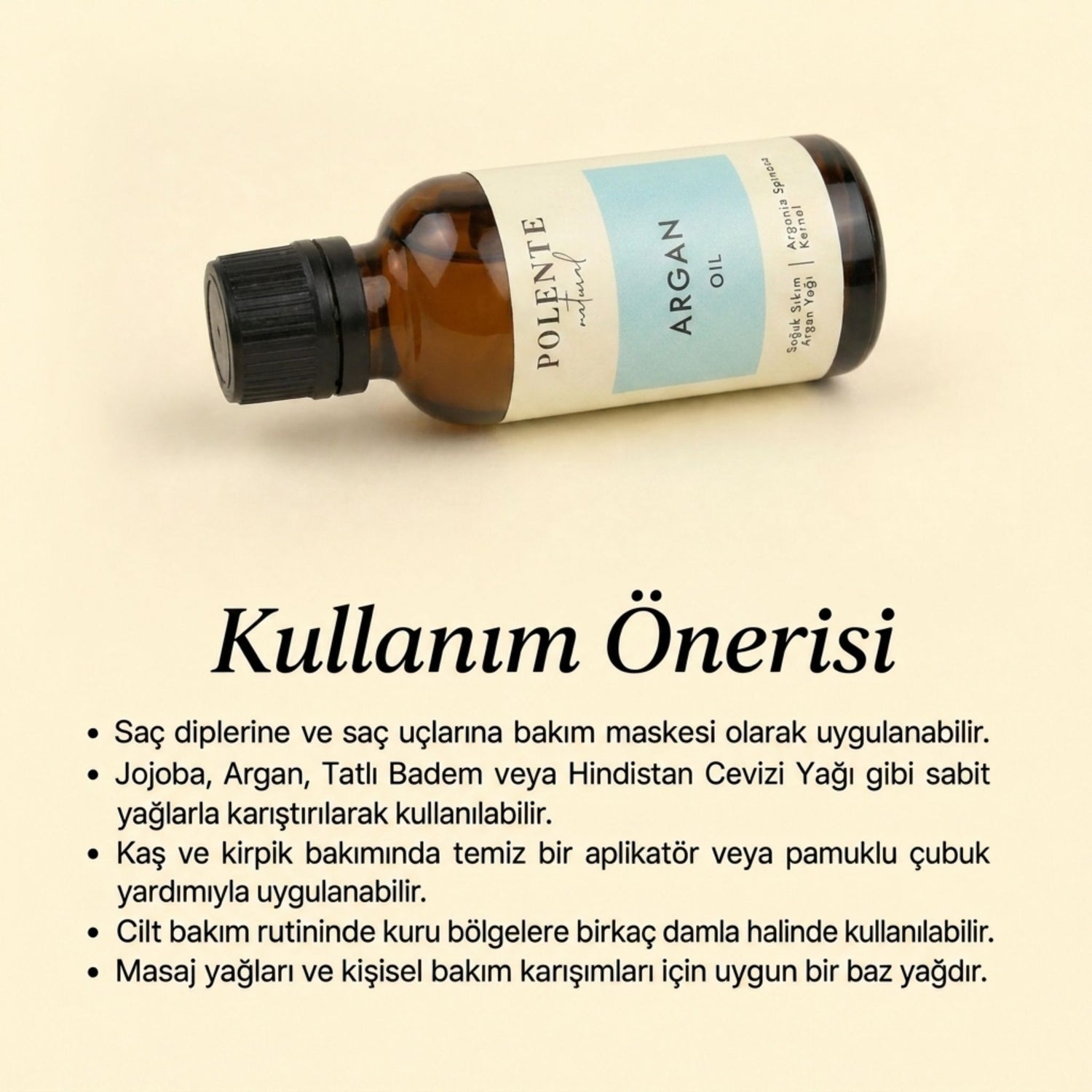 Argan Yağı - Soğuk Sıkım (50 ml)