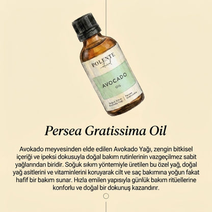 Avokado Yağı - Soğuk Sıkım (50 ml)