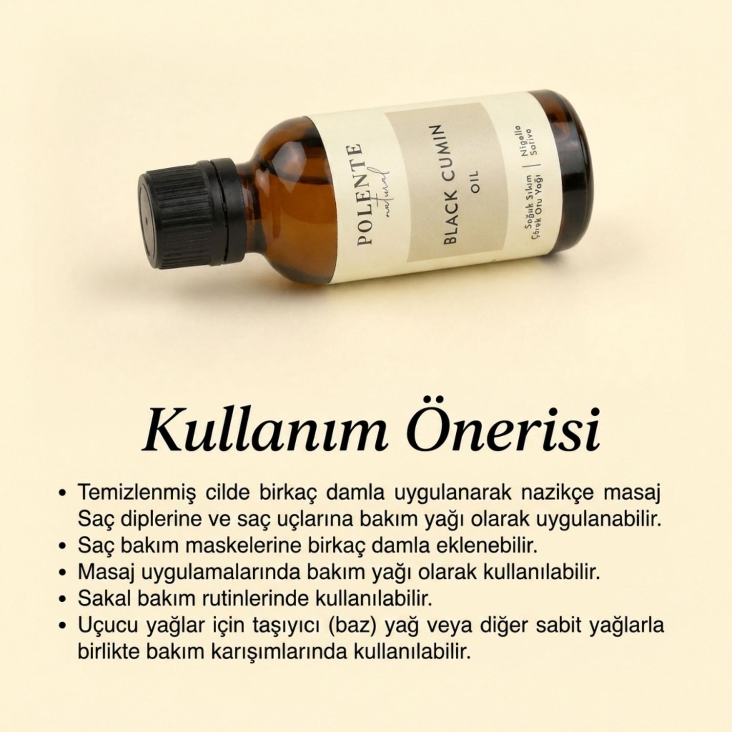 Çörek Otu Yağı - Soğuk Sıkım (50 ml)