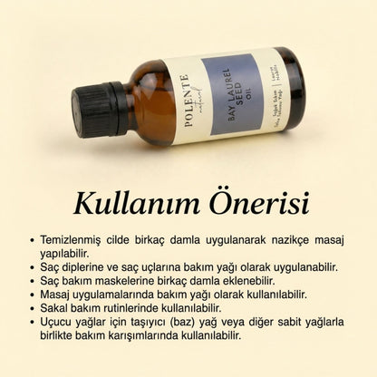 Defne Tohumu Yağı - Soğuk Sıkım (50 ml)