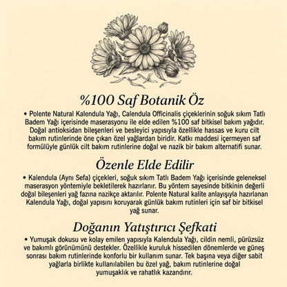 Kalendula Yağı - Aynı Sefa Yağı (50 ml)