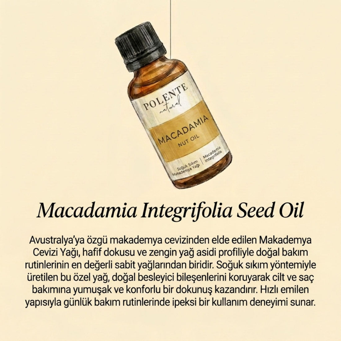 Масло ореха макадамии (30 мл)