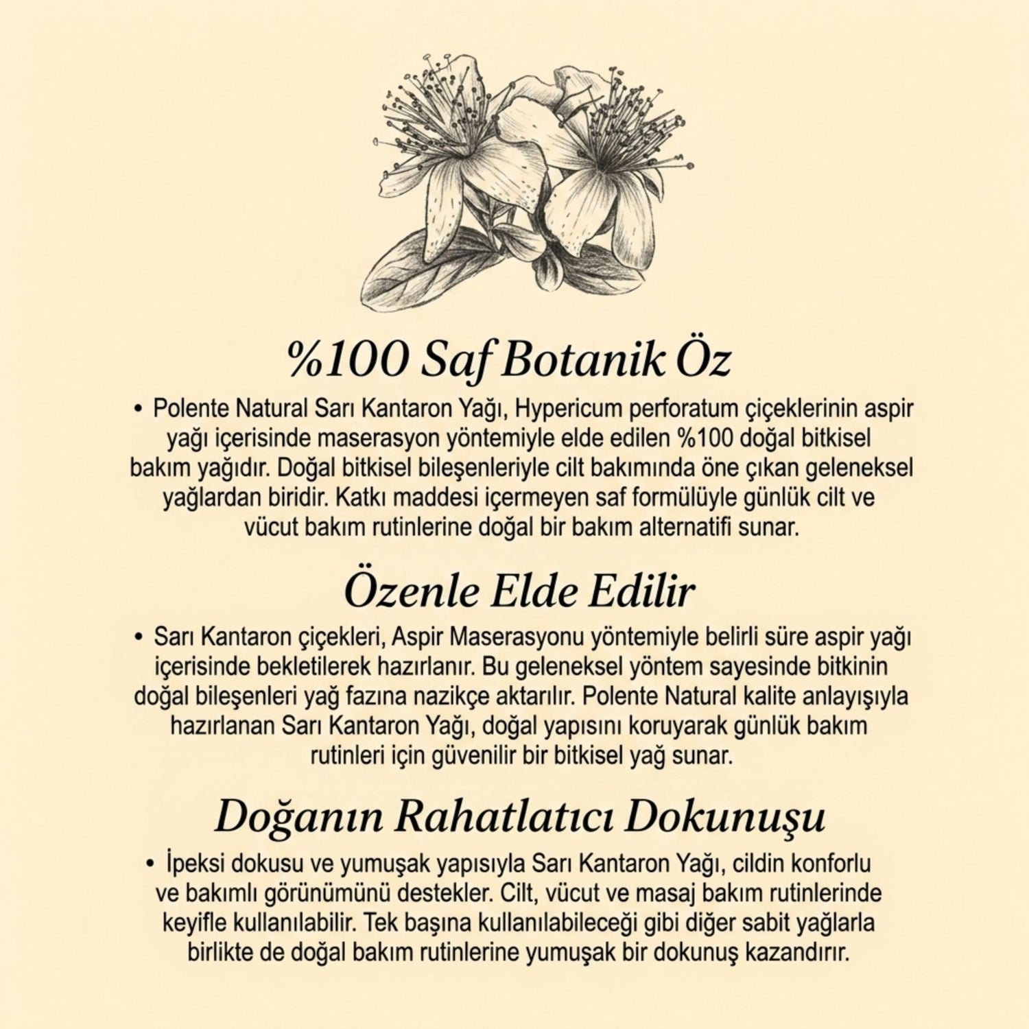 Sarı Kantaron Yağı  - Aspir Maserasyon (50 ml)