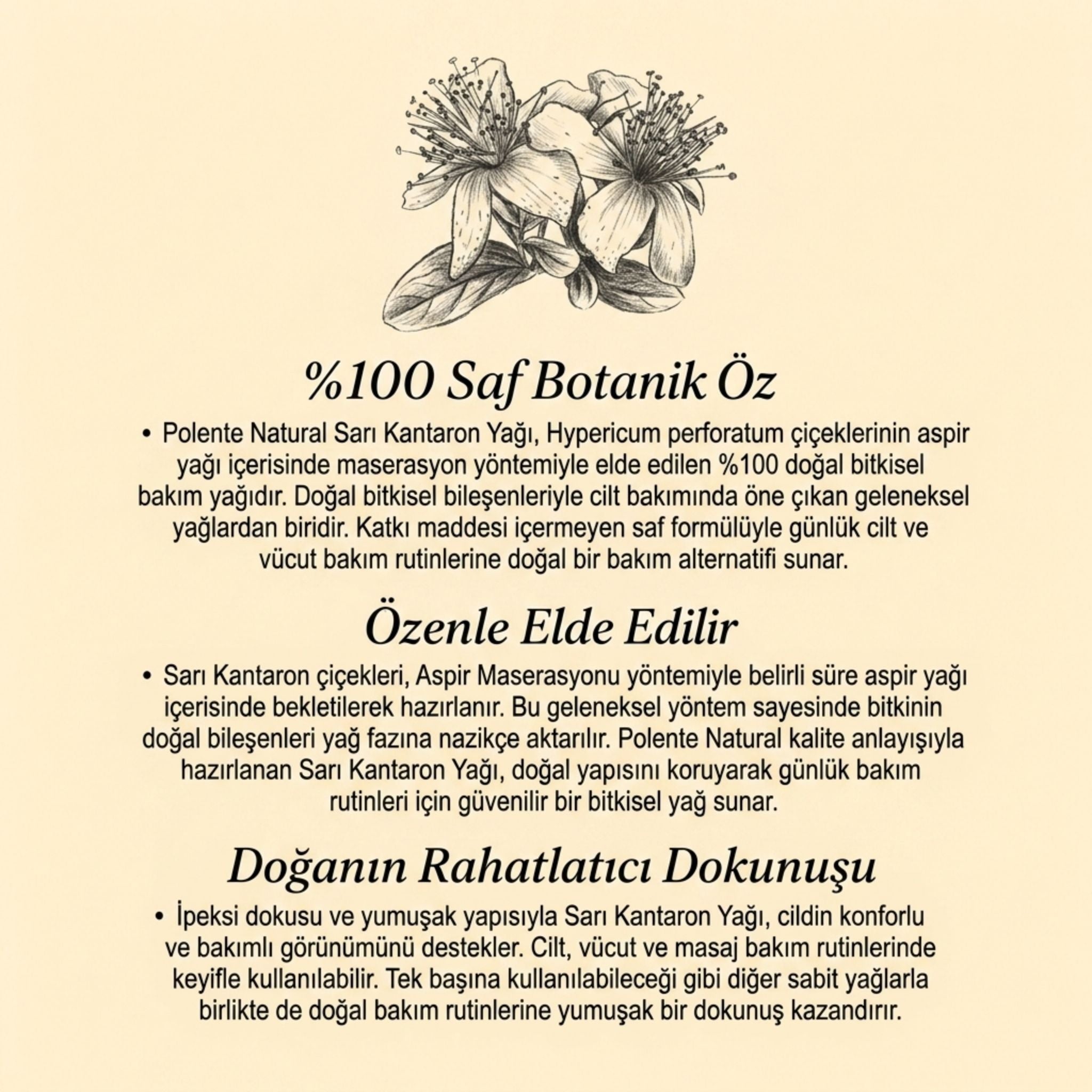 Sarı Kantaron Yağı  - Aspir Maserasyon (50 ml)