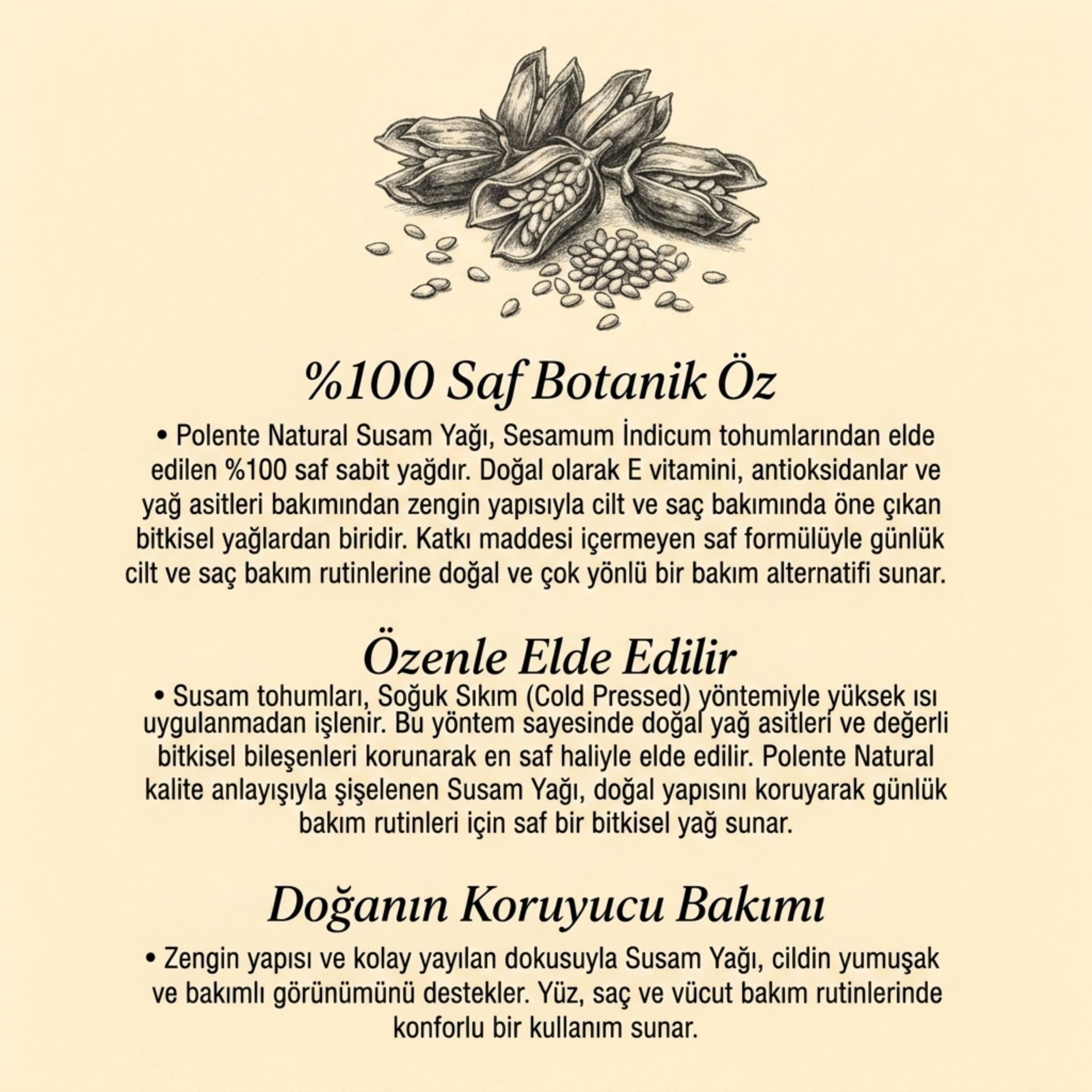 Sesame Oil - Cold Pressed (50 ml)