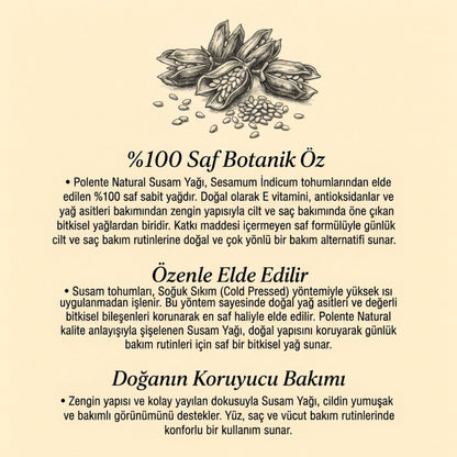 Sesame Oil - Cold Pressed (50 ml)
