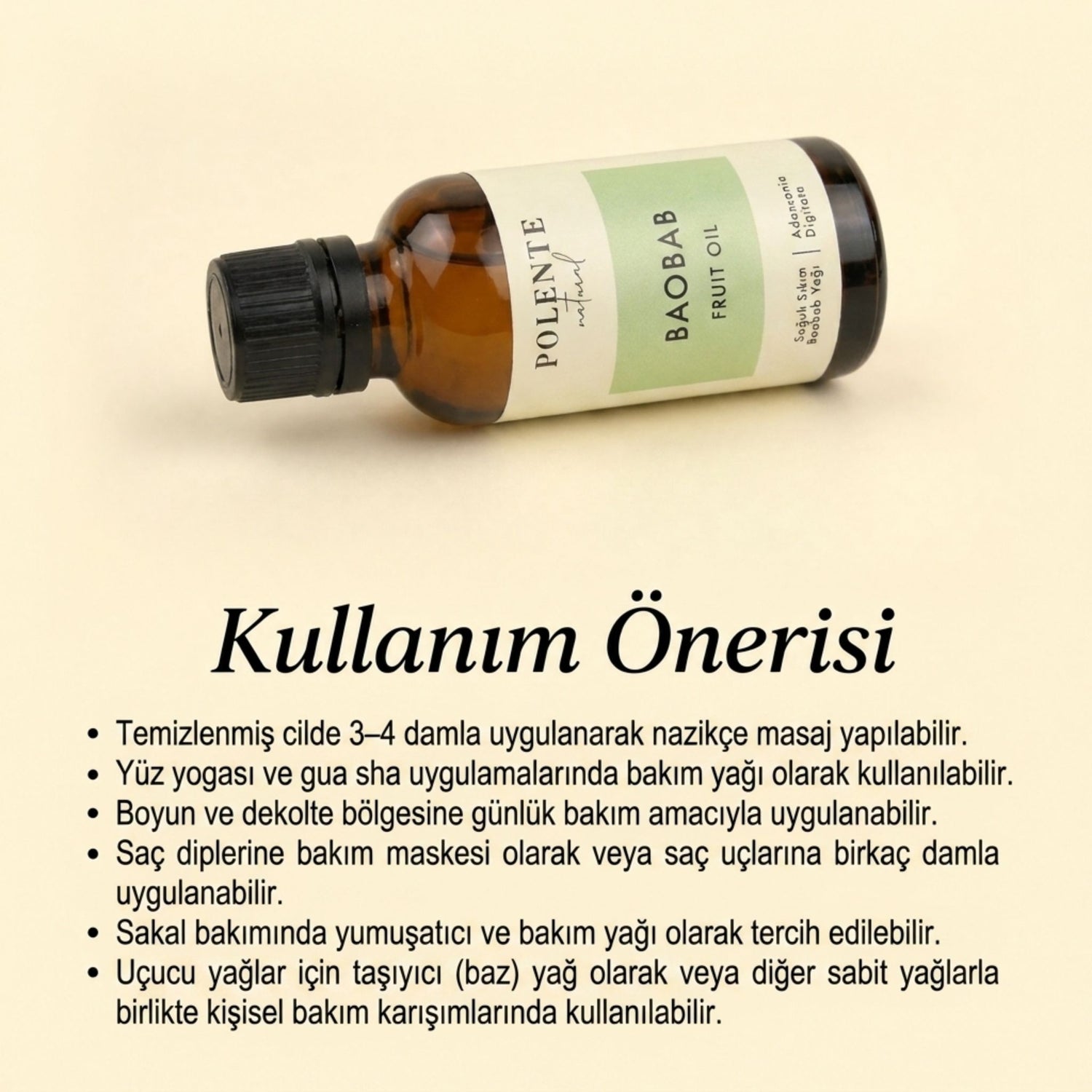 Baobab Yağı - Soğuk Sıkım (30 ml)