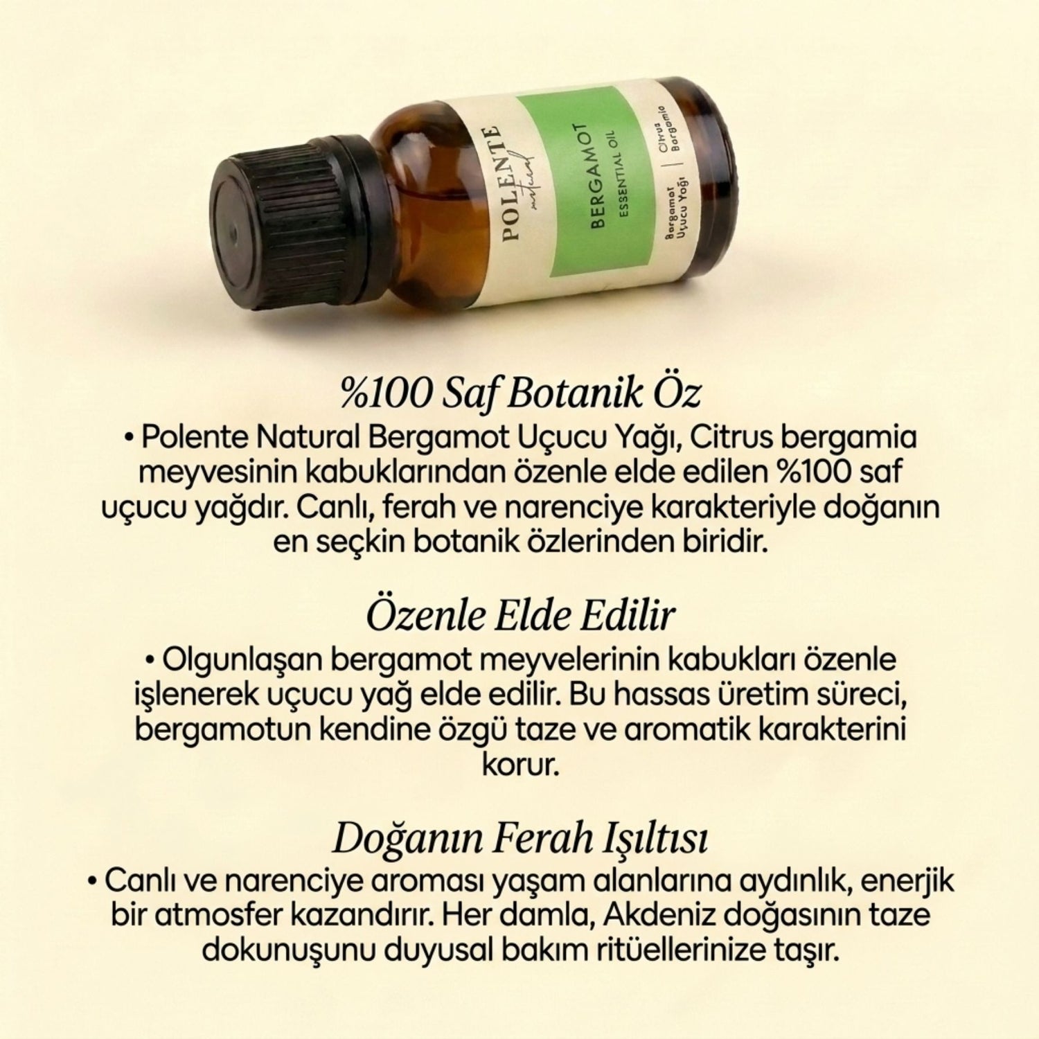 Bergamot Uçucu Yağı (10 ml)