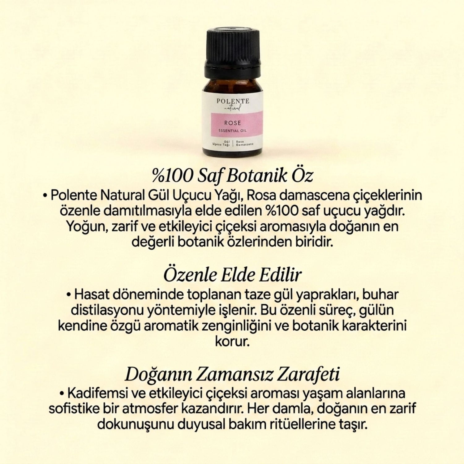 Gül Uçucu Yağı (2,5 ml)