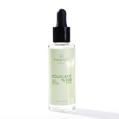 Polente Natural %100 Pure Squalane bitkisel kaynaklı saf skualen yağı 30 ml