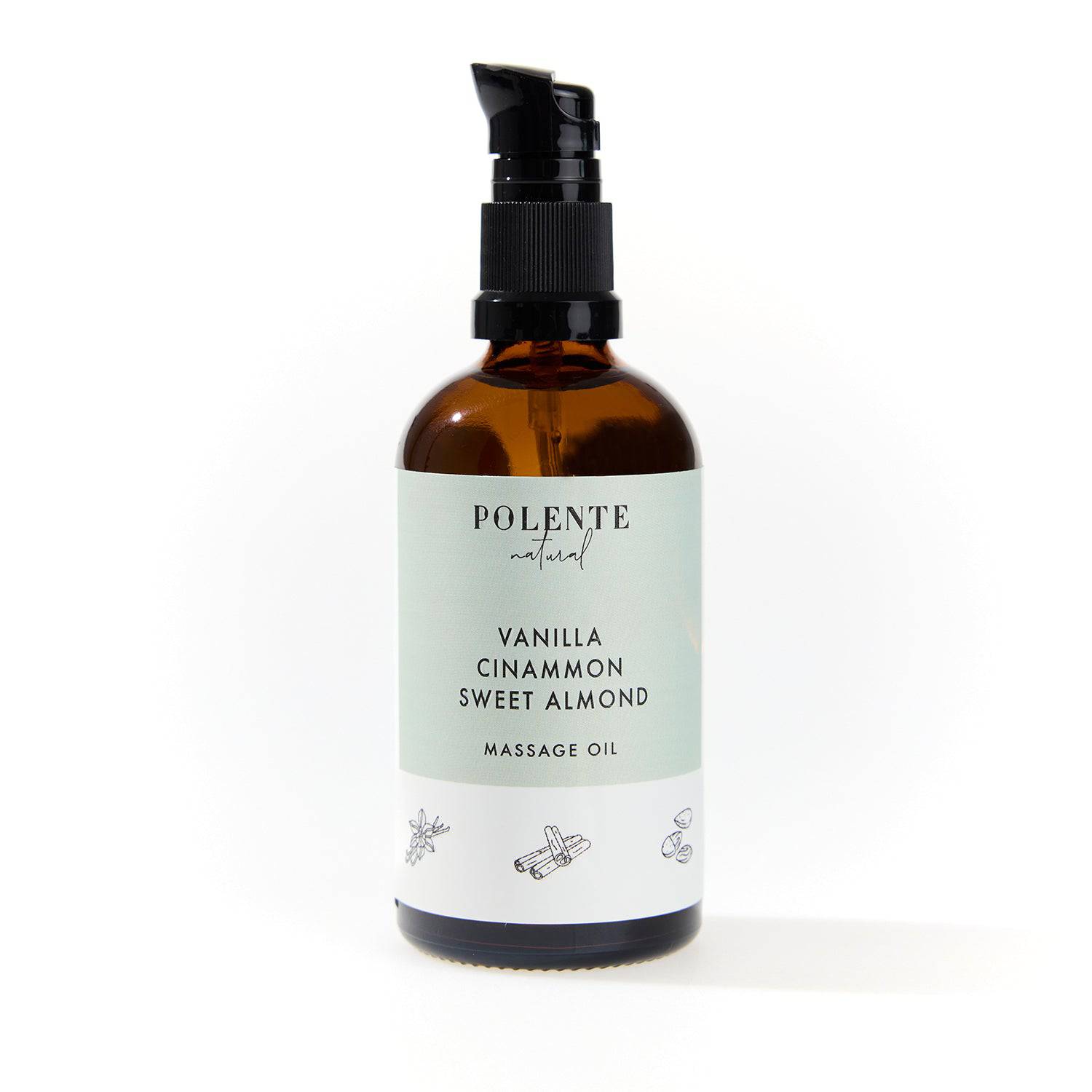 Tarçın &amp; Vanilya Enerji Verici Masaj Yağı (100 ml)